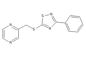 Image of 3-phenyl-5-(pyrazin-2-ylmethylthio)-1,2,4-thiadiazole