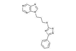 Image of 3-phenyl-5-(3-purin-9-ylpropylthio)-1,2,4-thiadiazole