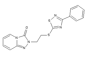 2-[2-[(3-phenyl-1,2,4-thiadiazol-5-yl)thio]ethyl]-[1,2,4]triazolo[4,3-a]pyridin-3-one