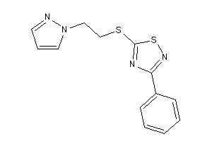 3-phenyl-5-(2-pyrazol-1-ylethylthio)-1,2,4-thiadiazole