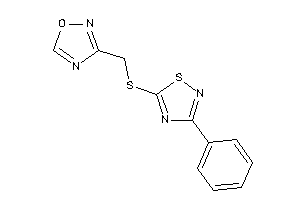 3-[[(3-phenyl-1,2,4-thiadiazol-5-yl)thio]methyl]-1,2,4-oxadiazole