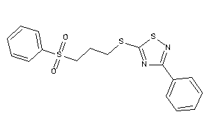 5-(3-besylpropylthio)-3-phenyl-1,2,4-thiadiazole