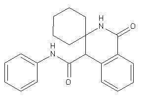 Image of 1-keto-N-phenyl-spiro[2,4-dihydroisoquinoline-3,1'-cyclohexane]-4-carboxamide