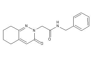 Image of N-benzyl-2-(3-keto-5,6,7,8-tetrahydrocinnolin-2-yl)acetamide
