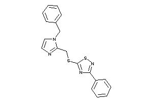 5-[(1-benzylimidazol-2-yl)methylthio]-3-phenyl-1,2,4-thiadiazole