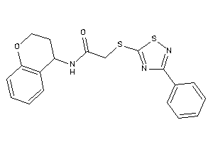 N-chroman-4-yl-2-[(3-phenyl-1,2,4-thiadiazol-5-yl)thio]acetamide