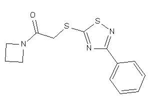 Image of 1-(azetidin-1-yl)-2-[(3-phenyl-1,2,4-thiadiazol-5-yl)thio]ethanone