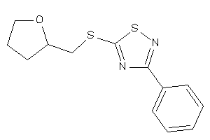 3-phenyl-5-(tetrahydrofurfurylthio)-1,2,4-thiadiazole