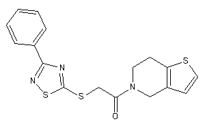 1-(6,7-dihydro-4H-thieno[3,2-c]pyridin-5-yl)-2-[(3-phenyl-1,2,4-thiadiazol-5-yl)thio]ethanone