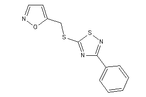 5-[[(3-phenyl-1,2,4-thiadiazol-5-yl)thio]methyl]isoxazole