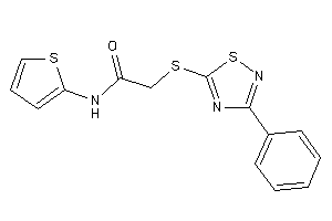 Image of 2-[(3-phenyl-1,2,4-thiadiazol-5-yl)thio]-N-(2-thienyl)acetamide