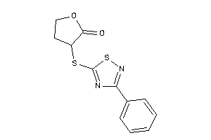 3-[(3-phenyl-1,2,4-thiadiazol-5-yl)thio]tetrahydrofuran-2-one