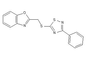 Image of 2-[[(3-phenyl-1,2,4-thiadiazol-5-yl)thio]methyl]-1,3-benzoxazole