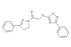 1-(3-phenyl-2-pyrazolin-1-yl)-2-[(3-phenyl-1,2,4-thiadiazol-5-yl)thio]ethanone