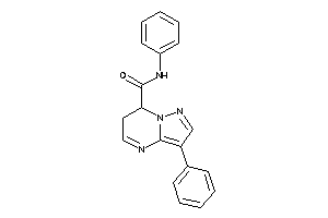 N,3-diphenyl-6,7-dihydropyrazolo[1,5-a]pyrimidine-7-carboxamide
