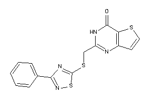 Image of 2-[[(3-phenyl-1,2,4-thiadiazol-5-yl)thio]methyl]-3H-thieno[3,2-d]pyrimidin-4-one
