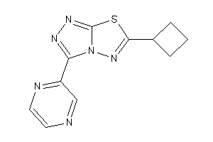 6-cyclobutyl-3-pyrazin-2-yl-[1,2,4]triazolo[3,4-b][1,3,4]thiadiazole