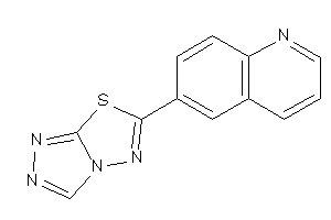 Image of 6-(6-quinolyl)-[1,2,4]triazolo[3,4-b][1,3,4]thiadiazole