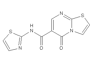 Image of 5-keto-N-thiazol-2-yl-thiazolo[3,2-a]pyrimidine-6-carboxamide