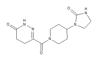 Image of 3-[4-(2-ketoimidazolidin-1-yl)piperidine-1-carbonyl]-4,5-dihydro-1H-pyridazin-6-one