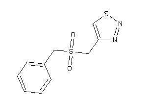 Image of 4-(benzylsulfonylmethyl)thiadiazole