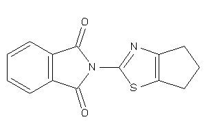 2-(5,6-dihydro-4H-cyclopenta[d]thiazol-2-yl)isoindoline-1,3-quinone