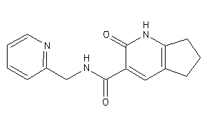 Image of 2-keto-N-(2-pyridylmethyl)-1,5,6,7-tetrahydro-1-pyrindine-3-carboxamide