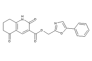 Image of 2,5-diketo-1,6,7,8-tetrahydroquinoline-3-carboxylic Acid (5-phenyloxazol-2-yl)methyl Ester