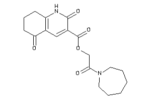 Image of 2,5-diketo-1,6,7,8-tetrahydroquinoline-3-carboxylic Acid [2-(azepan-1-yl)-2-keto-ethyl] Ester