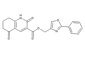 Image of 2,5-diketo-1,6,7,8-tetrahydroquinoline-3-carboxylic Acid (2-phenyloxazol-4-yl)methyl Ester