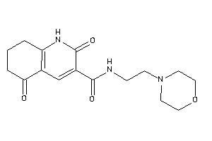 Image of 2,5-diketo-N-(2-morpholinoethyl)-1,6,7,8-tetrahydroquinoline-3-carboxamide