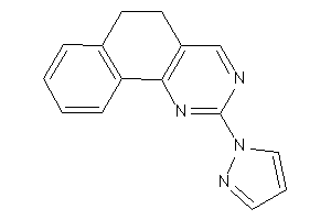 2-pyrazol-1-yl-5,6-dihydrobenzo[h]quinazoline
