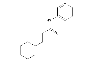 Image of 3-cyclohexyl-N-phenyl-propionamide