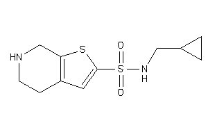 Image of N-(cyclopropylmethyl)-4,5,6,7-tetrahydrothieno[2,3-c]pyridine-2-sulfonamide