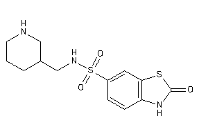 2-keto-N-(3-piperidylmethyl)-3H-1,3-benzothiazole-6-sulfonamide