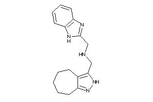 1H-benzimidazol-2-ylmethyl(2,4,5,6,7,8-hexahydrocyclohepta[c]pyrazol-3-ylmethyl)amine
