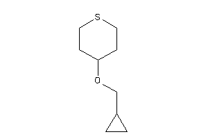 Image of 4-(cyclopropylmethoxy)tetrahydrothiopyran