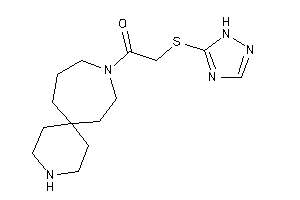 Image of 1-(3,10-diazaspiro[5.6]dodecan-10-yl)-2-(1H-1,2,4-triazol-5-ylthio)ethanone