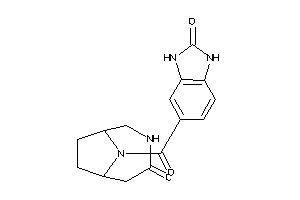 Image of 5-(3-keto-4,9-diazabicyclo[4.2.1]nonane-9-carbonyl)-1,3-dihydrobenzimidazol-2-one