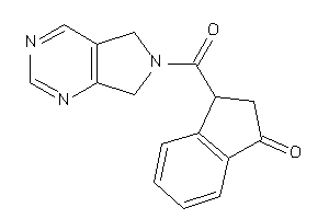 3-(5,7-dihydropyrrolo[3,4-d]pyrimidine-6-carbonyl)indan-1-one