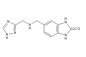 5-[(1H-1,2,4-triazol-3-ylmethylamino)methyl]-1,3-dihydrobenzimidazol-2-one