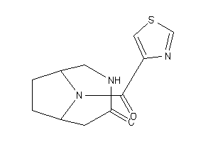Image of 9-(thiazole-4-carbonyl)-4,9-diazabicyclo[4.2.1]nonan-3-one
