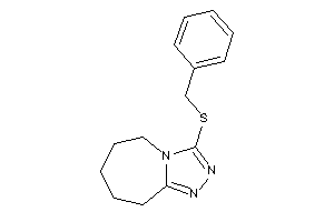 3-(benzylthio)-6,7,8,9-tetrahydro-5H-[1,2,4]triazolo[4,3-a]azepine