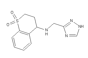 (1,1-diketo-3,4-dihydro-2H-thiochromen-4-yl)-(1H-1,2,4-triazol-3-ylmethyl)amine