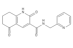 2,5-diketo-N-(2-pyridylmethyl)-1,6,7,8-tetrahydroquinoline-3-carboxamide
