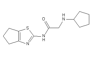 Image of 2-(cyclopentylamino)-N-(5,6-dihydro-4H-cyclopenta[d]thiazol-2-yl)acetamide