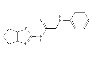 2-anilino-N-(5,6-dihydro-4H-cyclopenta[d]thiazol-2-yl)acetamide