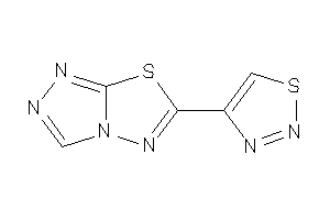 Image of 6-(thiadiazol-4-yl)-[1,2,4]triazolo[3,4-b][1,3,4]thiadiazole