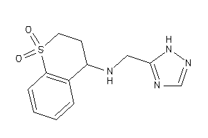 (1,1-diketo-3,4-dihydro-2H-thiochromen-4-yl)-(1H-1,2,4-triazol-5-ylmethyl)amine