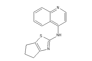 5,6-dihydro-4H-cyclopenta[d]thiazol-2-yl(4-quinolyl)amine